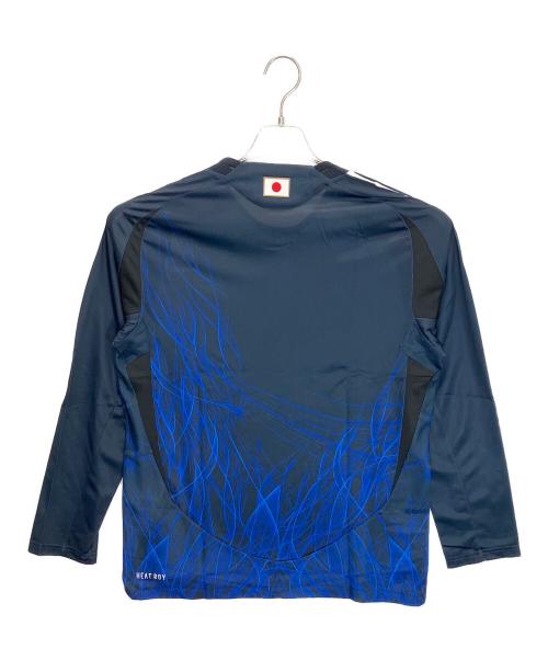 Y-3（ワイスリー）Y-3 (ワイスリー) IS5611　ゲームシャツ ネイビー サイズ:2XLの古着・服飾アイテム