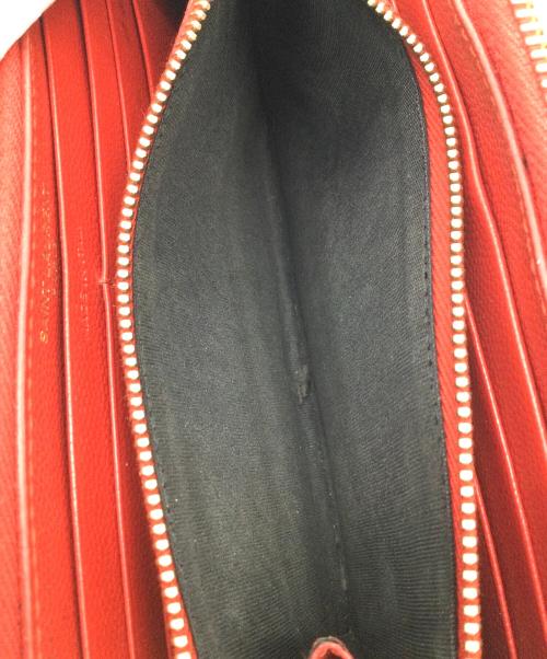 Saint Laurent Paris（サンローランパリ）Saint Laurent Paris (サンローランパリ) 長財布 レッドの古着・服飾アイテム