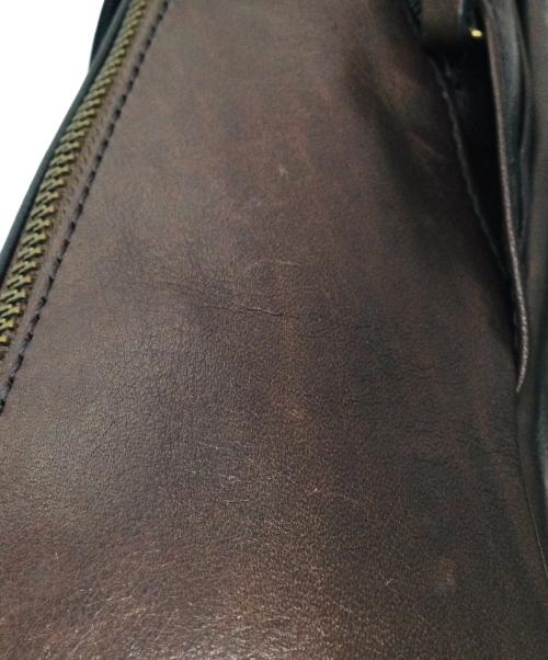 COACH（コーチ）COACH (コーチ) ワンショルダーバッグ ブラウン×ブラックの古着・服飾アイテム