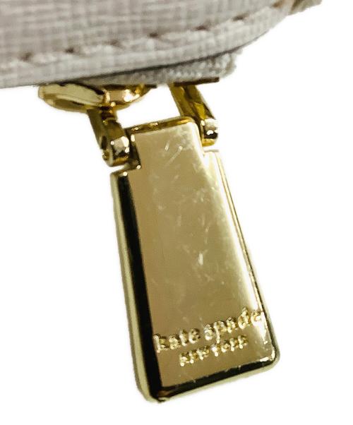 Kate Spade（ケイトスペード）Kate Spade (ケイトスペード) キーケース グレー×ブラウンの古着・服飾アイテム