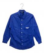 MARCELO BURLONマルセロバーロン）の古着「長袖シャツ」｜ブルー