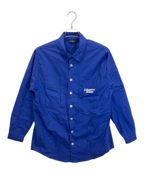 MARCELO BURLON（マルセロバーロン）MARCELO BURLON (マルセロバーロン) 長袖シャツ ブルー サイズ:Sの古着・服飾アイテム