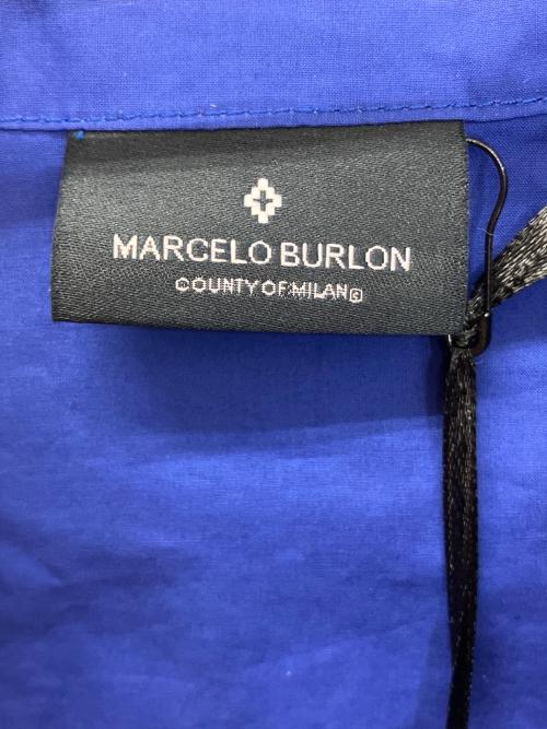 MARCELO BURLON（マルセロバーロン）MARCELO BURLON (マルセロバーロン) 長袖シャツ ブルー サイズ:Sの古着・服飾アイテム