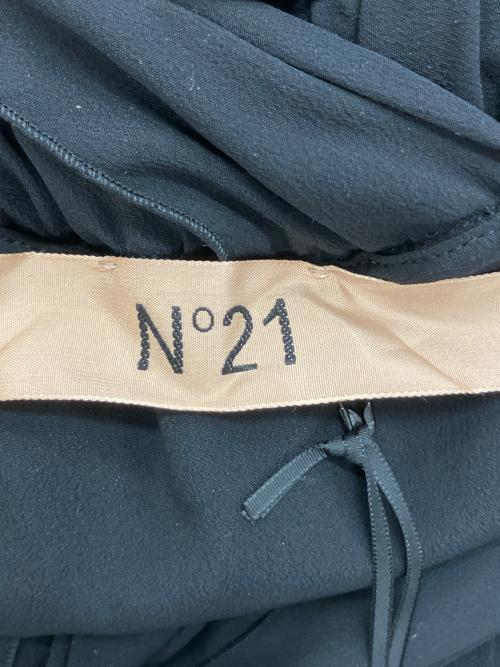 N°21（ヌメロヴェントゥーノ）N°21 (ヌメロヴェントゥーノ) 19SP-H231-5111　ワンピース ブラック サイズ:36の古着・服飾アイテム