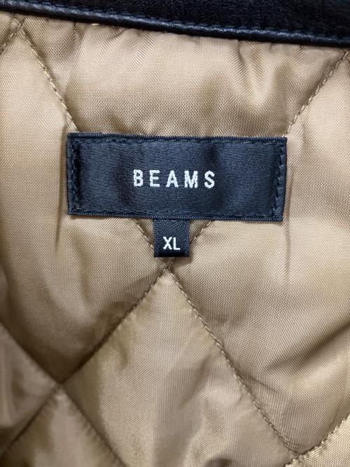 BEAMS（ビームス）BEAMS (ビームス) 11-19-0201-120　中綿 フィールドコート カーキ×ブラック サイズ:XLの古着・服飾アイテム