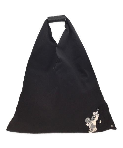 MM6 Maison Margiela（エムエムシックスメゾンマルジェラ）MM6 Maison Margiela (エムエムシックスメゾンマルジェラ) ハンドバッグ ブラック 未使用品の古着・服飾アイテム