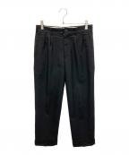 COMME des GARCONS HOMME DEUXコムデギャルソン オム ドゥ）の古着「DM-P048　スラックス」｜ブラック