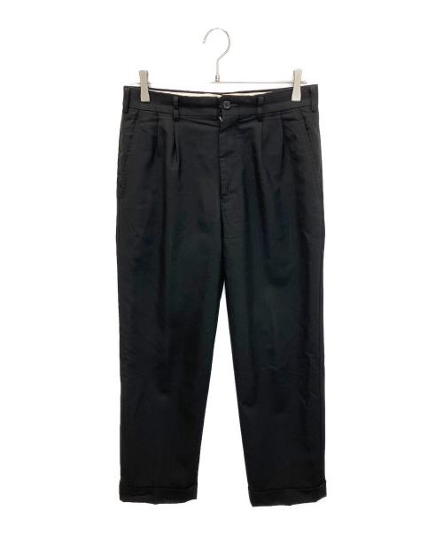 COMME des GARCONS HOMME DEUX（コムデギャルソン オム ドゥ）COMME des GARCONS HOMME DEUX (コムデギャルソン オム ドゥ) DM-P048　スラックス ブラック サイズ:XSの古着・服飾アイテム