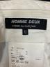 中古・古着 COMME des GARCONS HOMME DEUX (コムデギャルソン オム ドゥ) DM-P048　スラックス ブラック サイズ:XS：12000円
