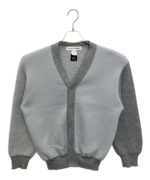 COMME des GARCONS SHIRT（コムデギャルソンシャツ）COMME des GARCONS SHIRT (コムデギャルソンシャツ) FG-N009　薄手カーディガン グレー サイズ:Mの古着・服飾アイテム