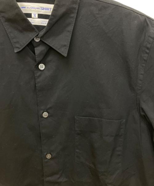 COMME des GARCONS SHIRT（コムデギャルソンシャツ）COMME des GARCONS SHIRT (コムデギャルソンシャツ) D-TK9210　長袖シャツ ブラック サイズ:Mの古着・服飾アイテム