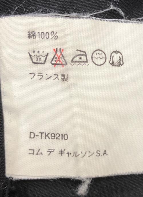 COMME des GARCONS SHIRT（コムデギャルソンシャツ）COMME des GARCONS SHIRT (コムデギャルソンシャツ) D-TK9210　長袖シャツ ブラック サイズ:Mの古着・服飾アイテム
