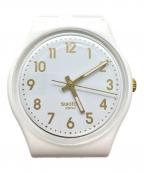 SWATCHスウォッチ）の古着「WHITE BISHOP 腕時計」