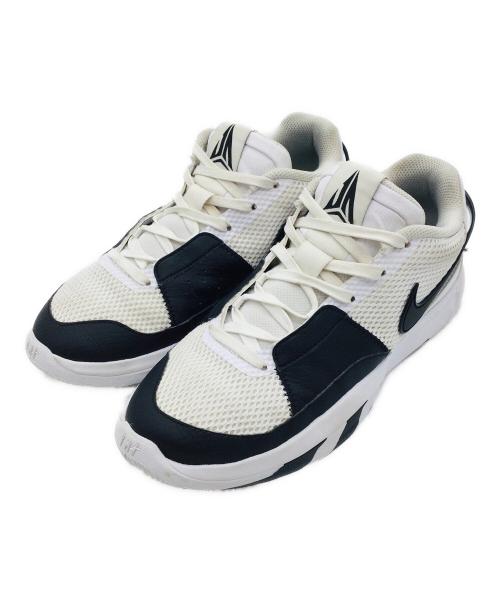 NIKE（ナイキ）NIKE (ナイキ) JA 1 EP ホワイト×ブラック サイズ:US8、UK7、EUR41、cm26、BR39.5、CN260(2.5)の古着・服飾アイテム
