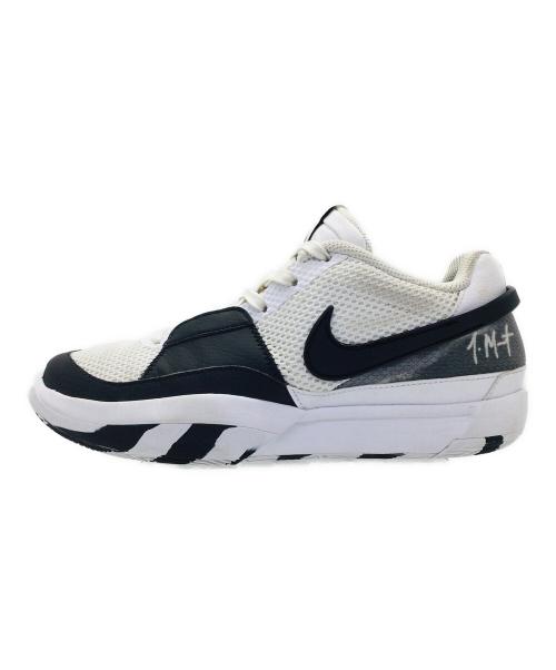NIKE（ナイキ）NIKE (ナイキ) JA 1 EP ホワイト×ブラック サイズ:US8、UK7、EUR41、cm26、BR39.5、CN260(2.5)の古着・服飾アイテム