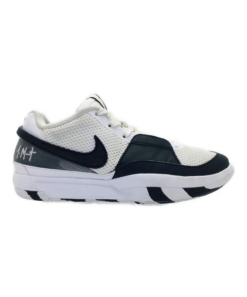 NIKE（ナイキ）NIKE (ナイキ) JA 1 EP ホワイト×ブラック サイズ:US8、UK7、EUR41、cm26、BR39.5、CN260(2.5)の古着・服飾アイテム