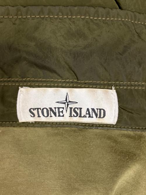 STONE ISLAND（ストーンアイランド）STONE ISLAND (ストーンアイランド) 671511612　ナイロンジャケット カーキ サイズ:Lの古着・服飾アイテム