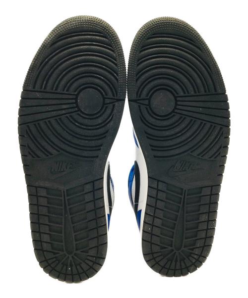 NIKE（ナイキ）NIKE (ナイキ) Air Jordan 1 Mid ブルー サイズ:US8.5、UK7.5、EUR42、cm26.5、BR40、CN265 未使用品の古着・服飾アイテム