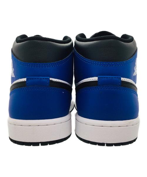 NIKE（ナイキ）NIKE (ナイキ) Air Jordan 1 Mid ブルー サイズ:US8.5、UK7.5、EUR42、cm26.5、BR40、CN265 未使用品の古着・服飾アイテム