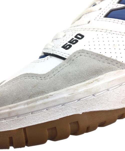 NEW BALANCE（ニューバランス）NEW BALANCE (ニューバランス) BB550ESA ブルー×ホワイト サイズ:US8、UK7.5、EU41.5、JPN26の古着・服飾アイテム