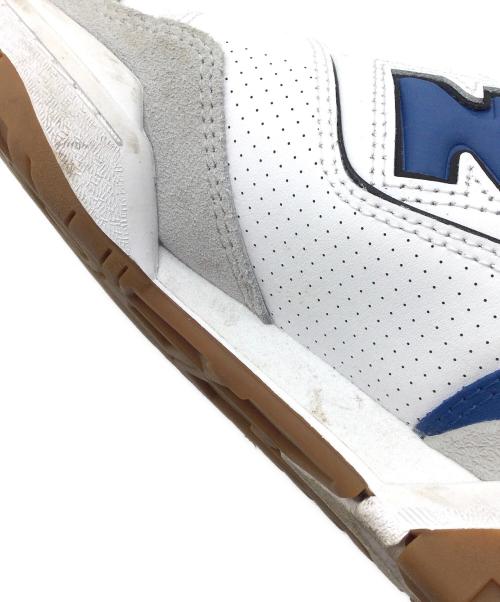 NEW BALANCE（ニューバランス）NEW BALANCE (ニューバランス) BB550ESA ブルー×ホワイト サイズ:US8、UK7.5、EU41.5、JPN26の古着・服飾アイテム