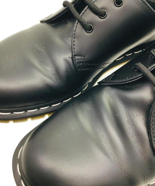 Dr.Martens（ドクターマーチン）Dr.Martens (ドクターマーチン) 3ホールシューズ ブラック サイズ:UK 8、USM 9、EU 42、USL10の古着・服飾アイテム