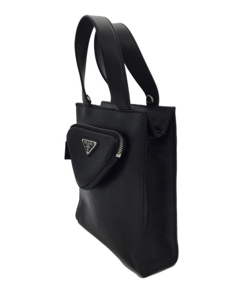PRADA（プラダ）PRADA (プラダ) ハンドバッグ ブラックの古着・服飾アイテム