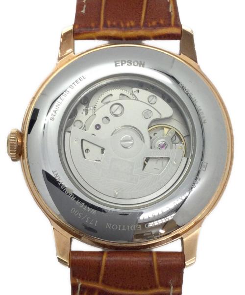 ORIENT（オリエント）ORIENT (オリエント) クロノグラフ ブラウンの古着・服飾アイテム