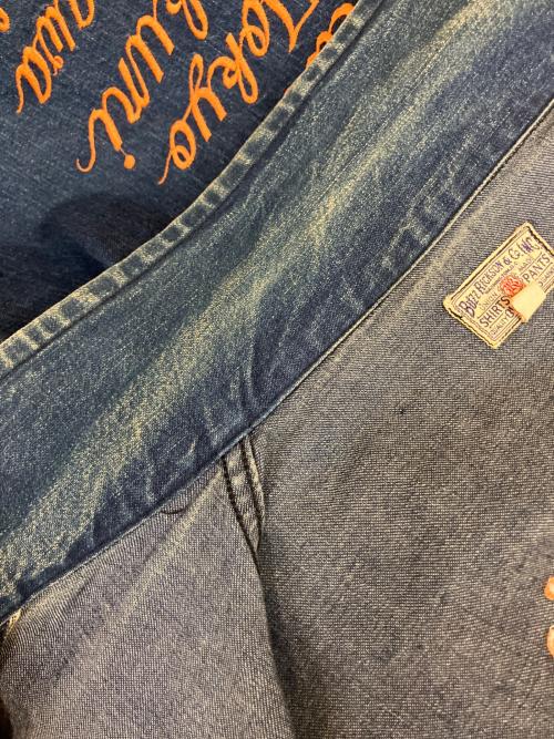 BUZZ RICKSON'S（バズリクソンズ）BUZZ RICKSON'S (バズリクソンズ) デニムカバーオール インディゴ サイズ:40の古着・服飾アイテム