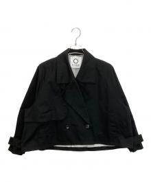 MARW UNITED ARROWS（マルゥ ユナイテッドアローズ）の古着「9125-604-0047　ショートトレンチコート」｜ブラック