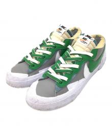 sacai×NIKE（サカイ×ナイキ）の古着「Blazer Low」｜ホワイト×グリーン