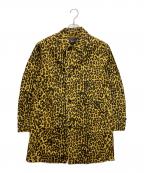 SUPREME×Hysteric Glamourシュプリーム×ヒステリックグラマー）の古着「レオパードトレンチコート」｜イエロー×ブラック