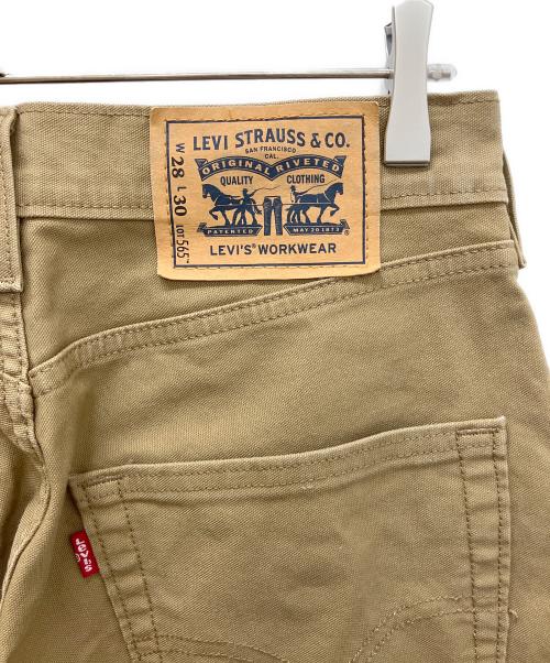 LEVI'S（リーバイス）LEVI'S (リーバイス) 565ダブルニーデニムパンツ ベージュ サイズ:W38×L30の古着・服飾アイテム