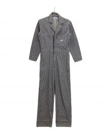 LEE（リー）の古着「LM7213　DUNGAREES UNION-ALLS」｜ホワイト×ネイビー