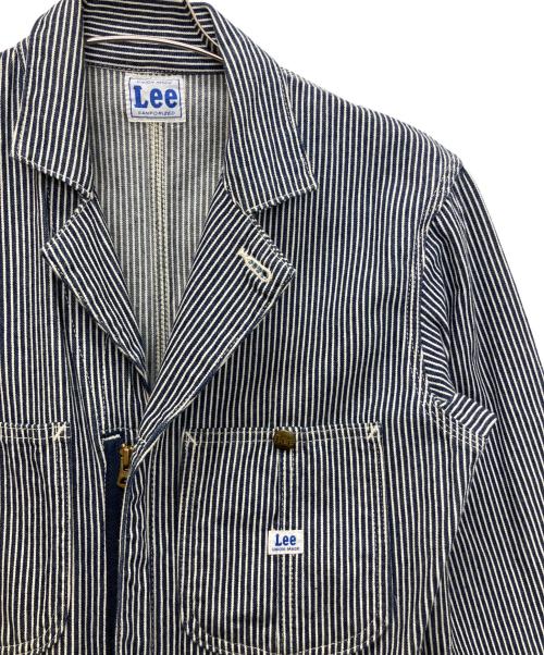 LEE（リー）LEE (リー) LM7213　DUNGAREES UNION-ALLS ホワイト×ネイビー サイズ:XSの古着・服飾アイテム