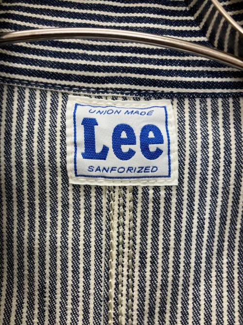 LEE（リー）LEE (リー) LM7213　DUNGAREES UNION-ALLS ホワイト×ネイビー サイズ:XSの古着・服飾アイテム