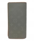 LOUIS VUITTONルイ ヴィトン）の古着「長財布」｜グレー×ブラウン