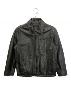 中古・古着通販】BALMAIN (バルマン) レザージャケット ブラック