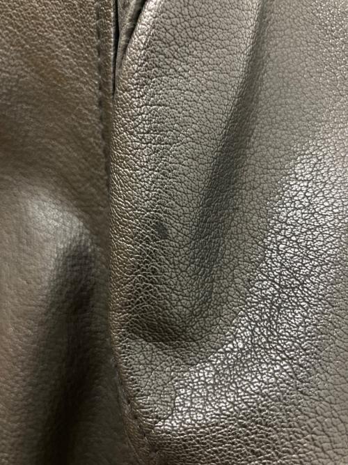 Eddie Bauer（エディーバウアー）Eddie Bauer (エディーバウアー) 0015108　レザージャケット ブラック サイズ:Mの古着・服飾アイテム