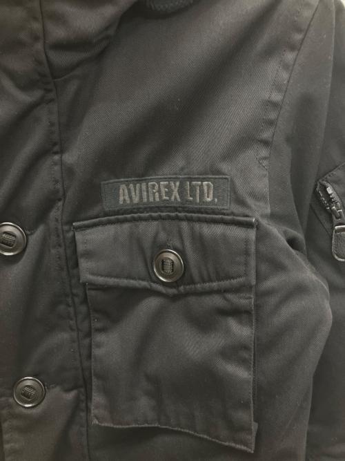 AVIREX（アヴィレックス）AVIREX (アヴィレックス) 61102231　中綿ジャケット ブラック サイズ:Mの古着・服飾アイテム