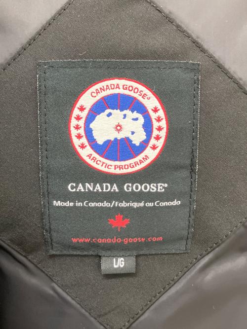 CANADA GOOSE（カナダグース）CANADA GOOSE (カナダグース) 2301JM R ダウンジャケット ブラック サイズ:Lの古着・服飾アイテム