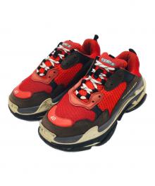 BALENCIAGA（バレンシアガ）の古着「Triple S」｜レッド×ブラウン