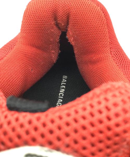 BALENCIAGA（バレンシアガ）BALENCIAGA (バレンシアガ) Triple S レッド×ブラウン サイズ:UK6、EUR40、USA7、JP26.5の古着・服飾アイテム