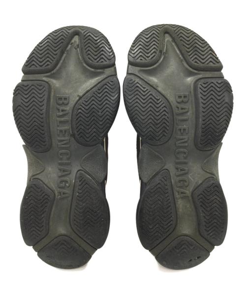 BALENCIAGA（バレンシアガ）BALENCIAGA (バレンシアガ) Triple S レッド×ブラウン サイズ:UK6、EUR40、USA7、JP26.5の古着・服飾アイテム