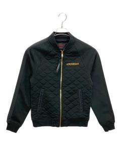 中古・古着通販】JORDAN (ジョーダン) ボンバージャケット ブラック