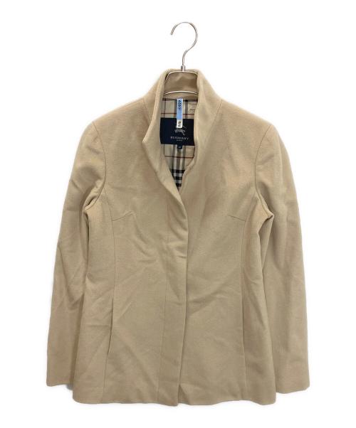 BURBERRY LONDON（バーバリーロンドン）BURBERRY LONDON (バーバリーロンドン) アンゴラコート ベージュ サイズ:38の古着・服飾アイテム
