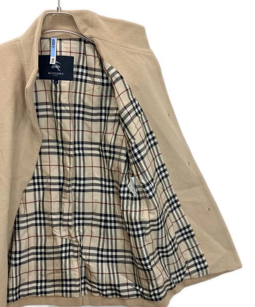 BURBERRY LONDON（バーバリーロンドン）BURBERRY LONDON (バーバリーロンドン) アンゴラコート ベージュ サイズ:38の古着・服飾アイテム