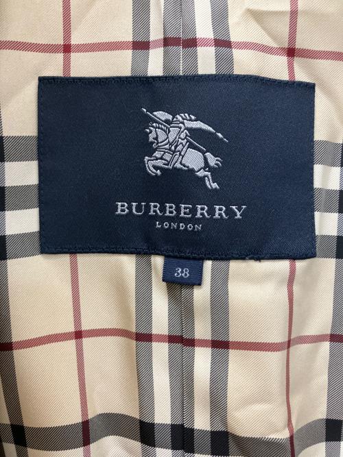 BURBERRY LONDON（バーバリーロンドン）BURBERRY LONDON (バーバリーロンドン) アンゴラコート ベージュ サイズ:38の古着・服飾アイテム