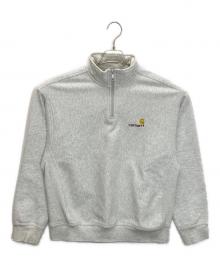 CarHartt（カーハート）の古着「ハーフジップスウェット」｜ホワイト