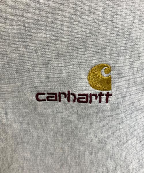 CarHartt（カーハート）CarHartt (カーハート) ハーフジップスウェット ホワイト サイズ:Mの古着・服飾アイテム